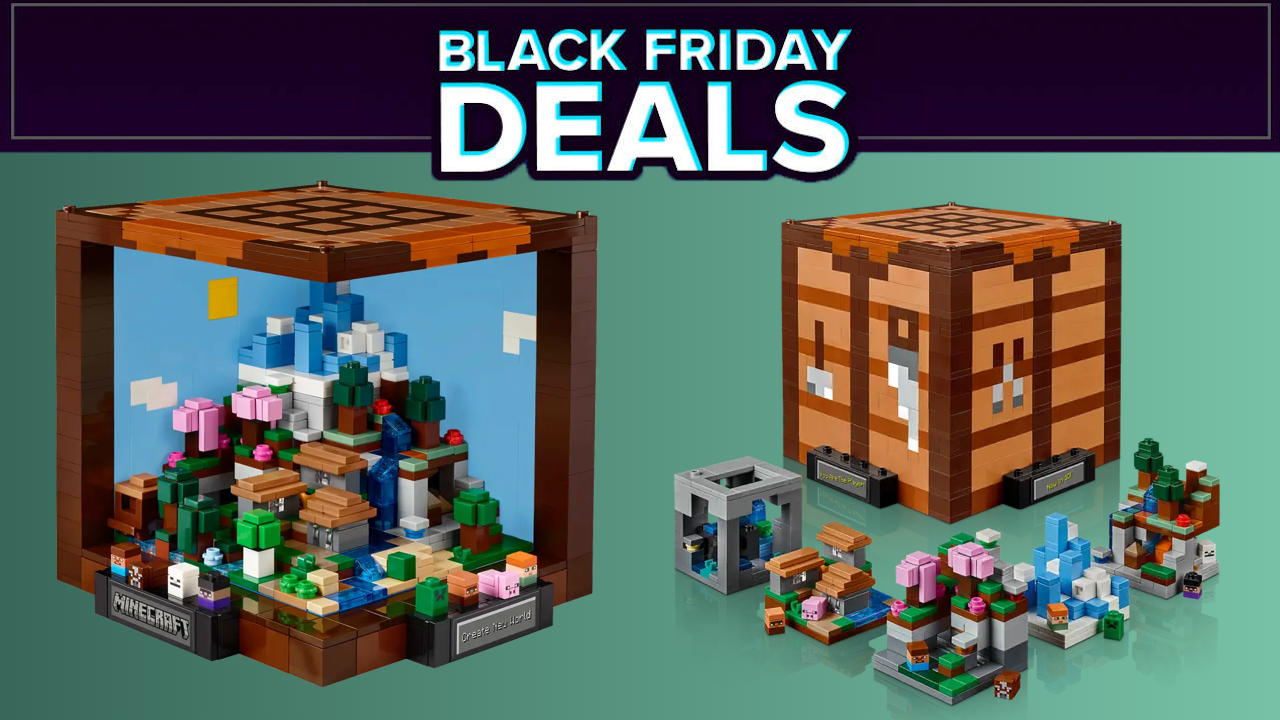 Lego Minecraft Crafting Table Diorama Gets Huge Price Cut For Black Friday
