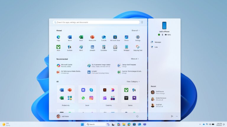 Microsoft Starts Rolling Out Redesigned Start Menu to All Windows 11 Users
