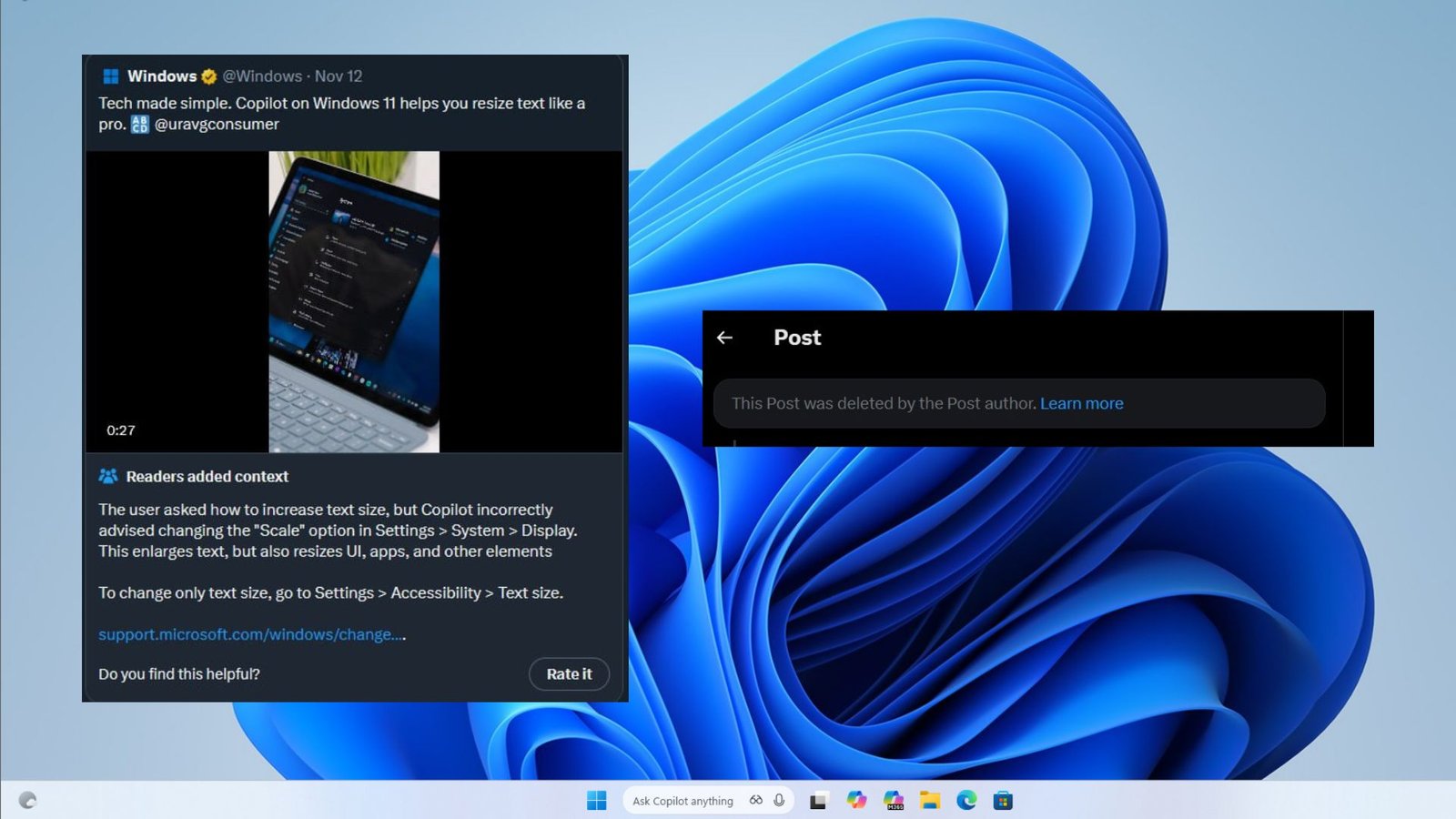 Microsoft yanks Copilot ad after AI fails at a basic Windows 11 task grandma could spot