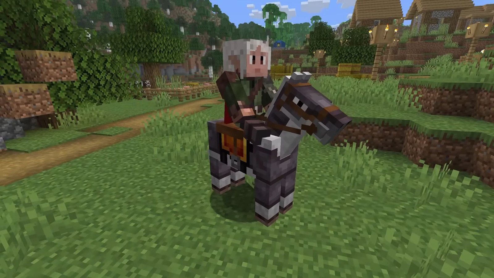 Minecraft Mounts of Mayhem will finally let you give your horse the armor it deserves: a top-tier Netherite suit