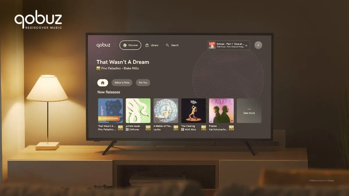 Qobuz Launches Its Much-Anticipated Android TV App