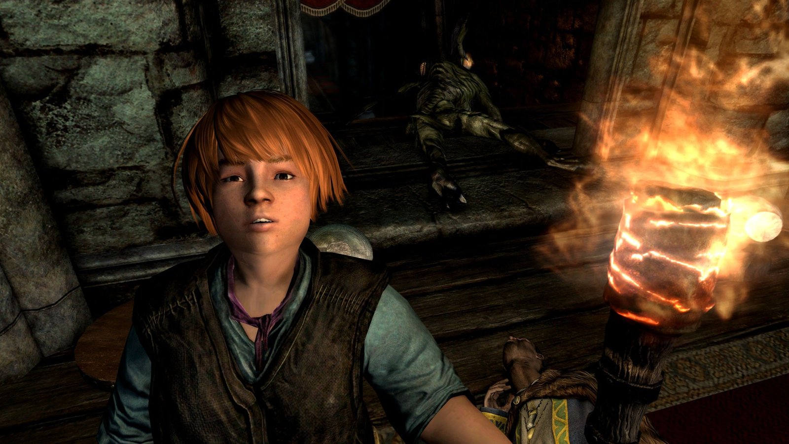 Skyrim's hardest quest is raising my Fat Idiot Son