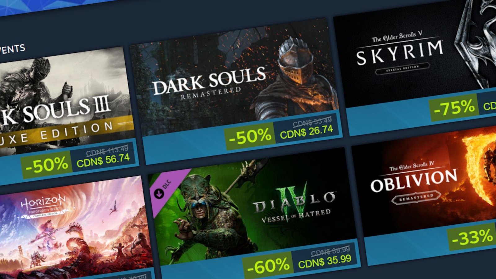 Steam's first-ever Black Friday sale makes a surprise appearance to fill the gap left by the Steam Autumn Sale