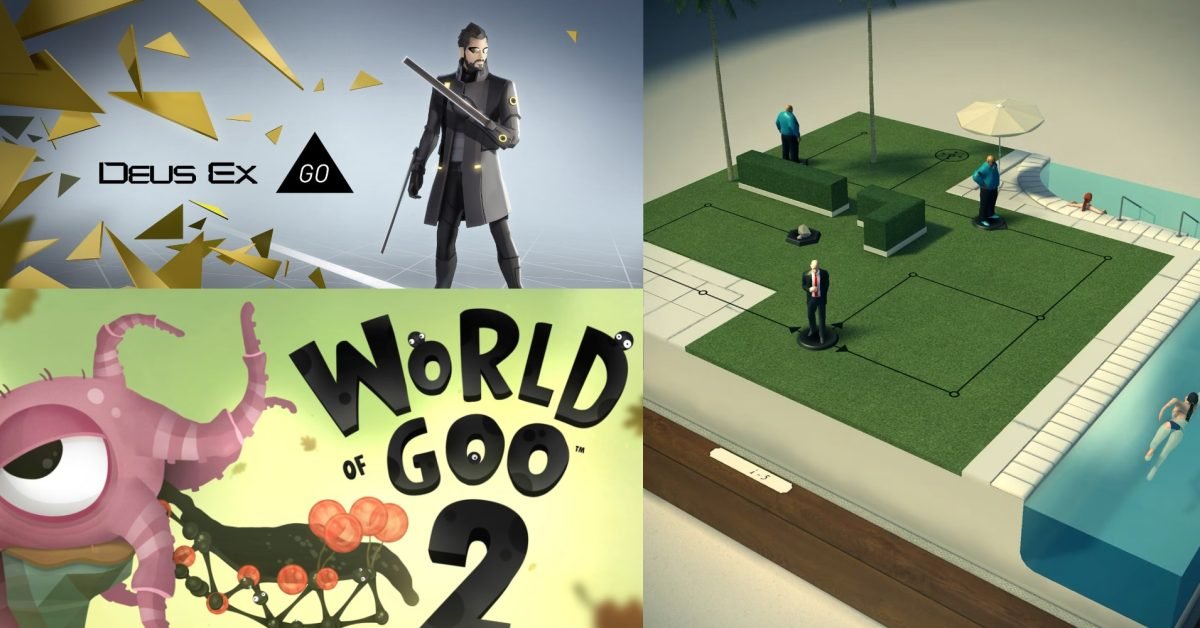 Today’s Android app deals and freebies: World of Goo 2, Deus Ex GO, Hitman GO, more