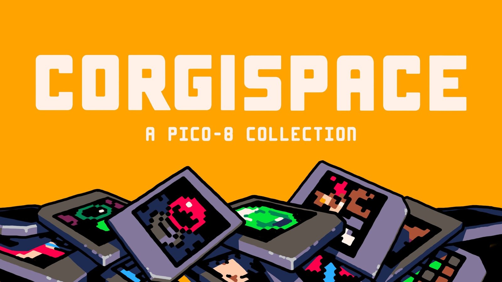 Finji announces arcade game collection CorgiSpace for PC, now available
