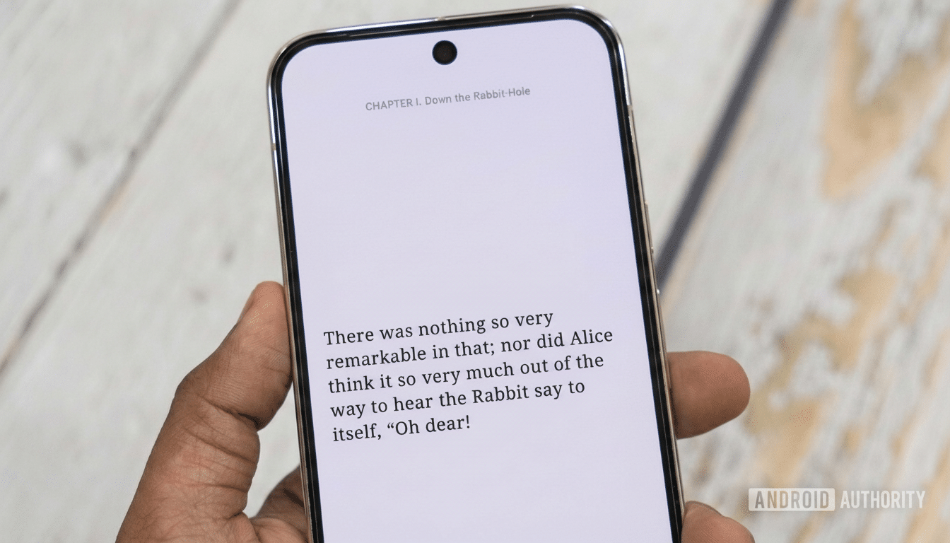 Free Android App Brings Back Reading One Sentence at a Time
