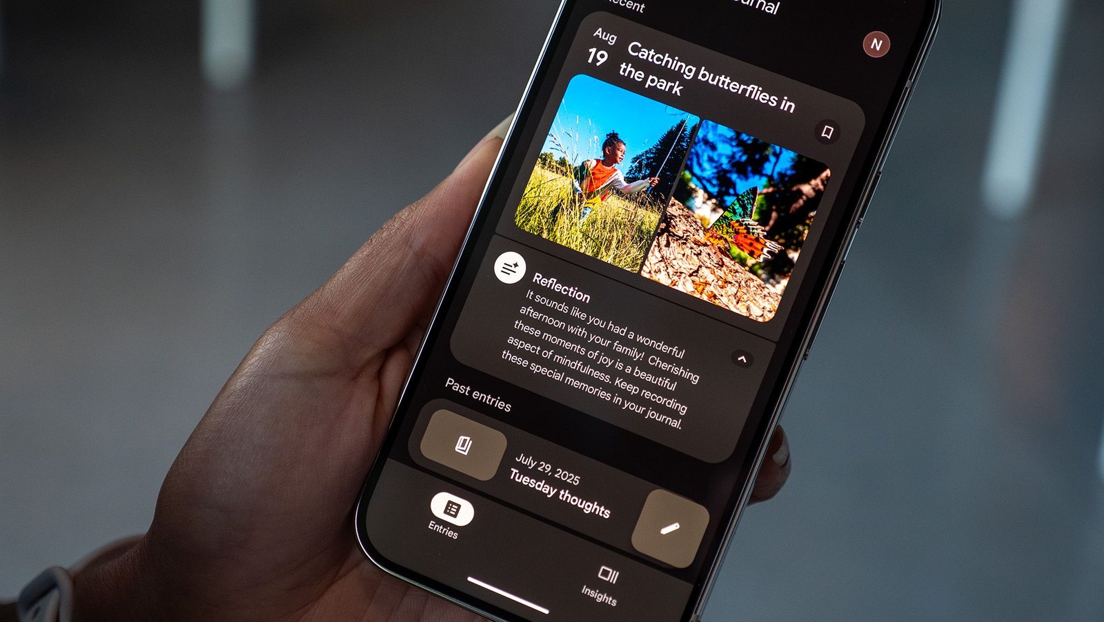 How I learned to manage my emotions with Google's Journal app