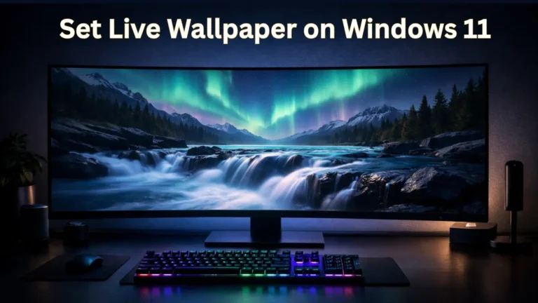 How to Get Moving Wallpapers on Windows 11: Guide to Animated Desktops