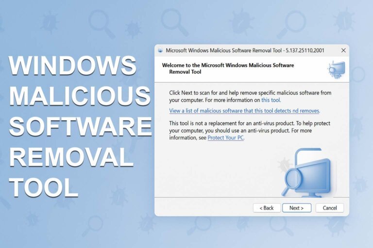 How To Use the Windows Malicious Software Removal Tool