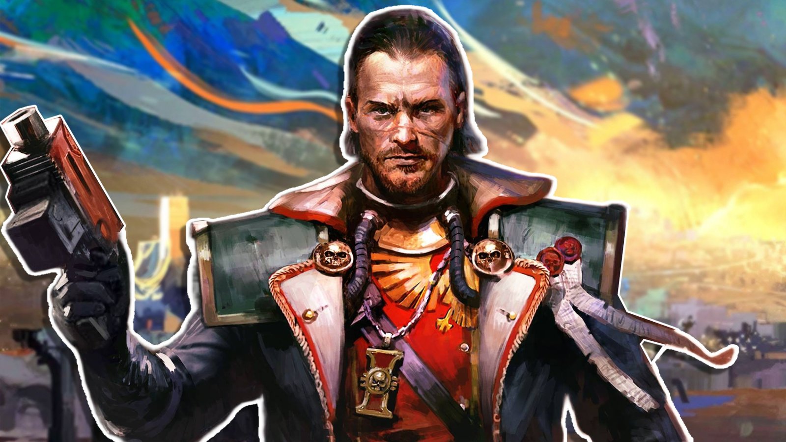 I've played the Warhammer 40k Dark Heresy alpha and it's basically grimdark Disco Elysium
