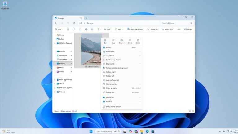 Microsoft says Windows 11 File Explorer will soon use less RAM when you search files