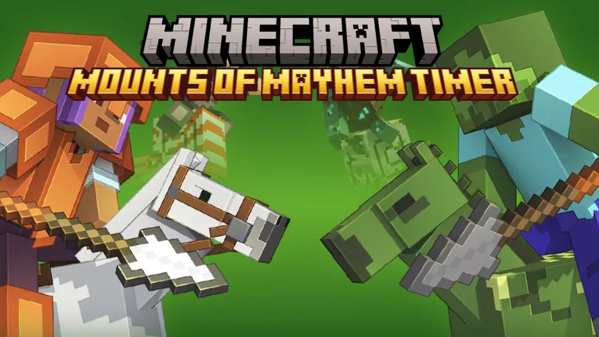 Minecraft Mounts of Mayhem Update Release Date and Time (Countdown Timer)