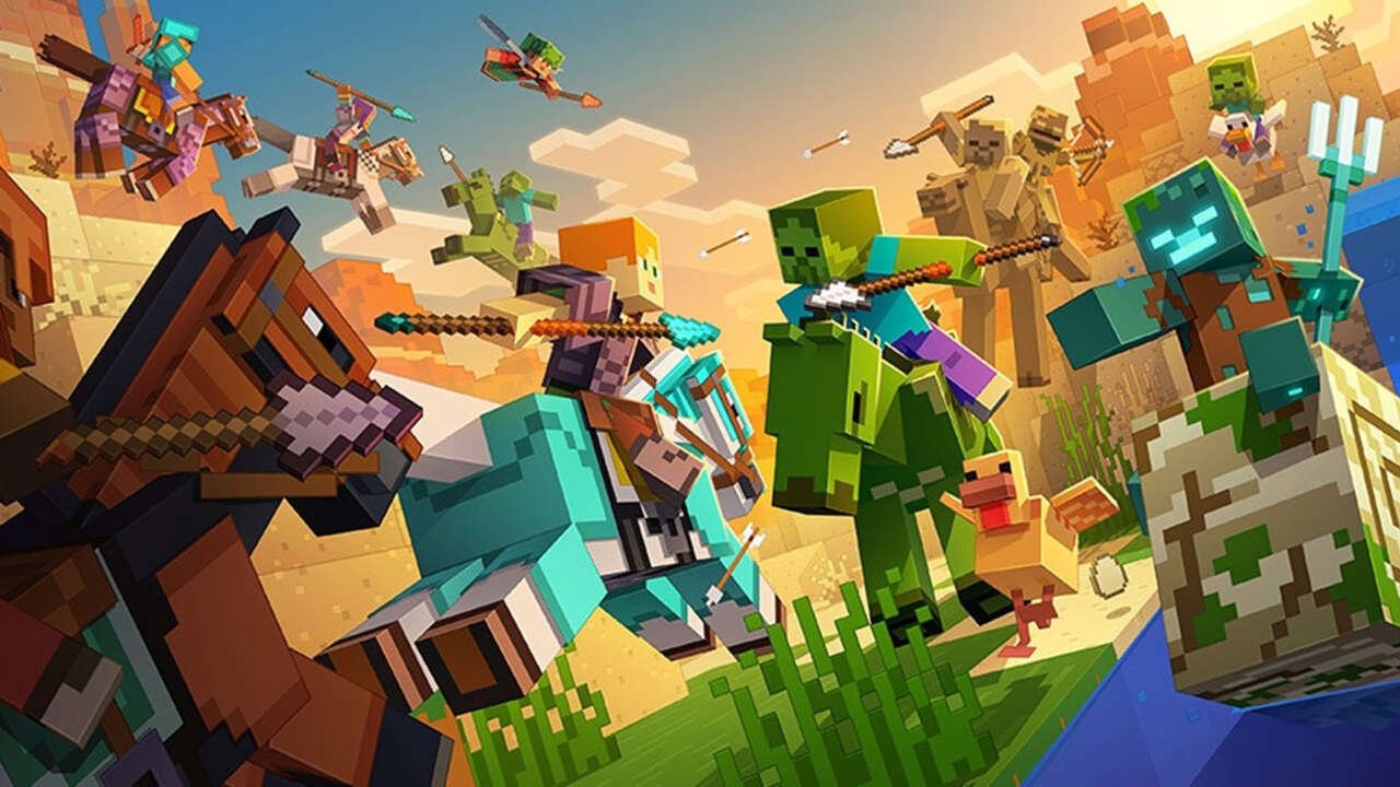 Minecraft's Mounts of Mayhem Update Lets Players Ride Into Combat