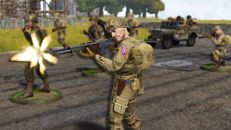 New WW2 strategy game is the latest case of a tabletop classic going digital, but it retains the joy of painting miniatures