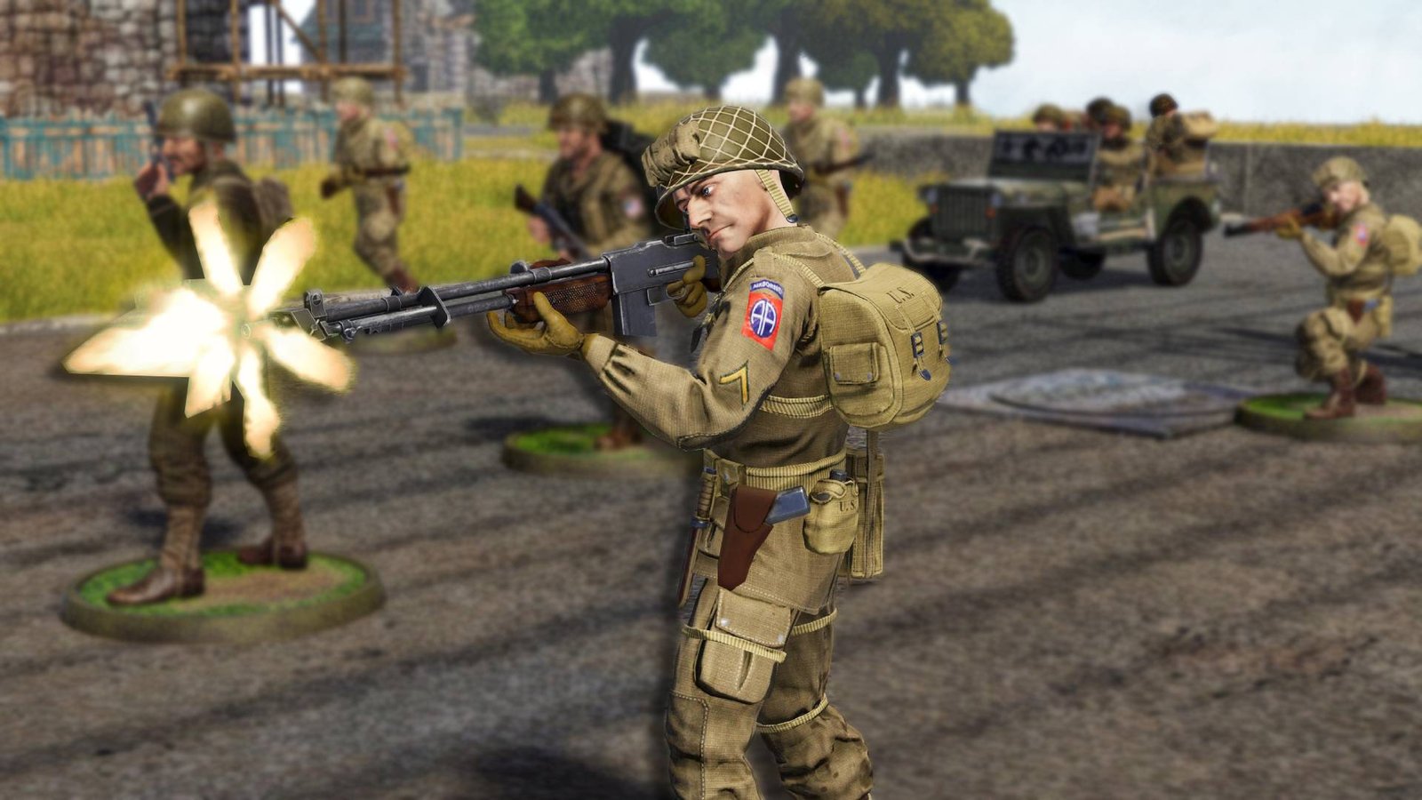 New WW2 strategy game is the latest case of a tabletop classic going digital, but it retains the joy of painting miniatures