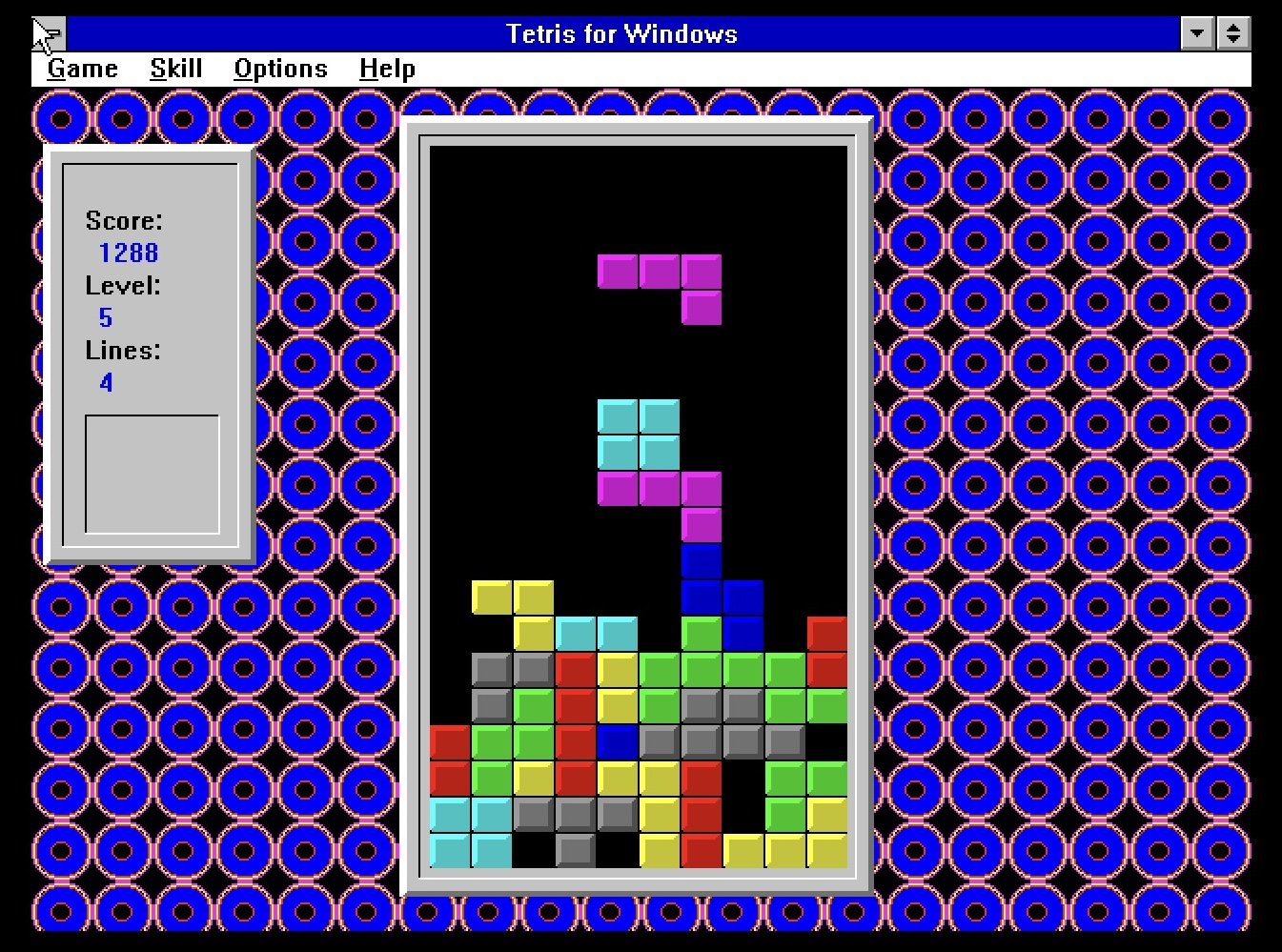 Play Classic Microsoft Tetris for Windows 3.11 in Your Browser