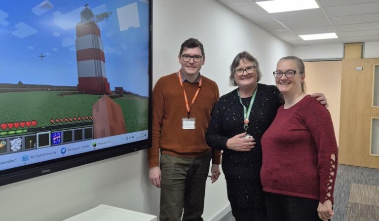 Plymouth students blend gaming and conservation with new nature-themed Minecraft project