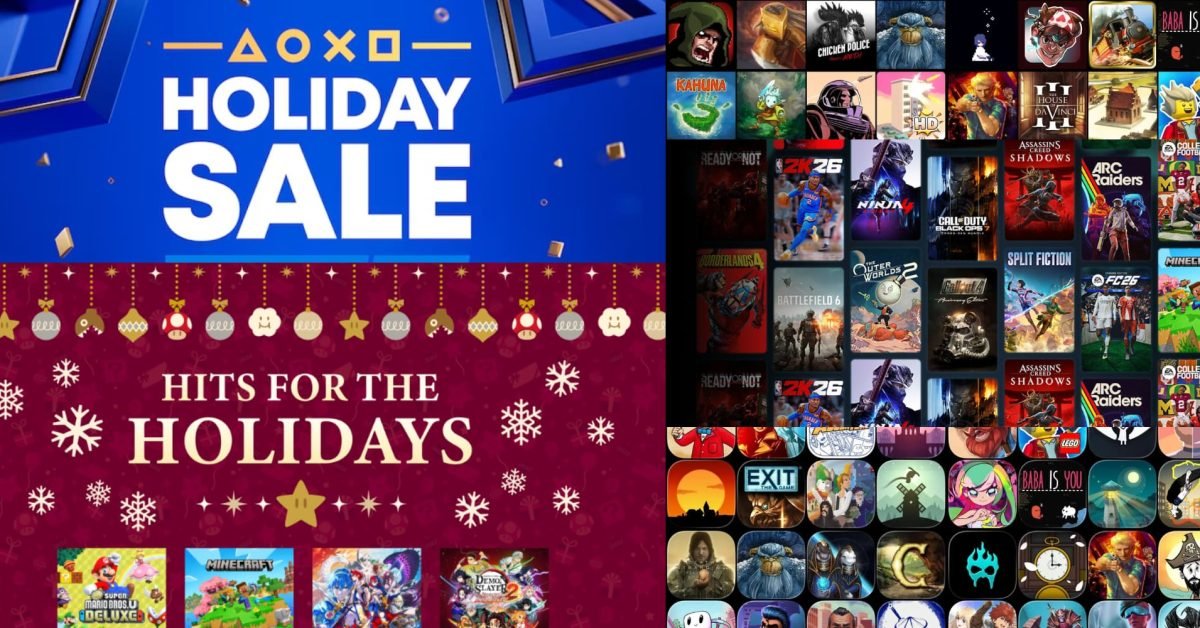 Thousands of downloadable games on sale for Christmas Day: Switch, PS5, Xbox, iPhone, Android, freebies, more