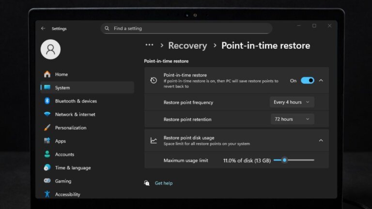 Windows 11’s Point-in-Time Restore: A Quiet Safety Net for When Things Go Wrong