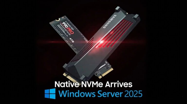 Windows Server 2025 Gets Native NVMe SSD Support After 12 Years