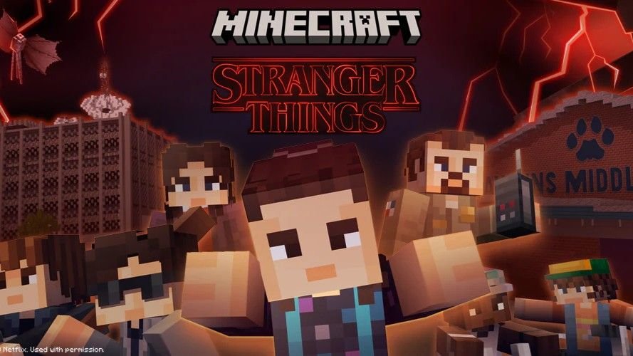 You can now play Stranger Things inside Minecraft, complete with a blocky Mind Flayer and everything