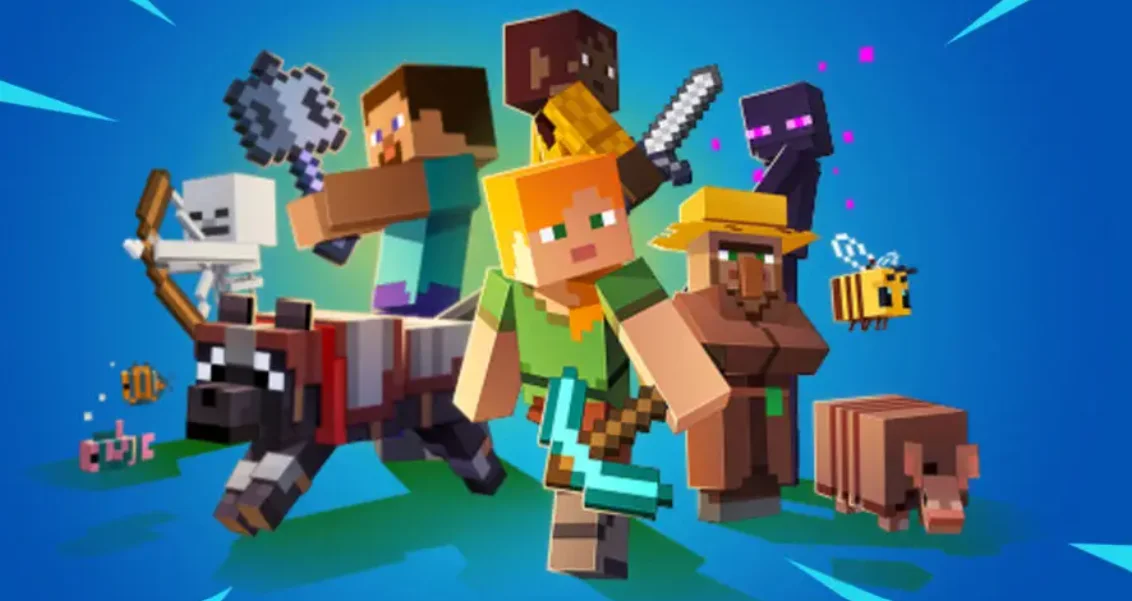 Fortnite x Minecraft Crossover Reportedly in Early Development