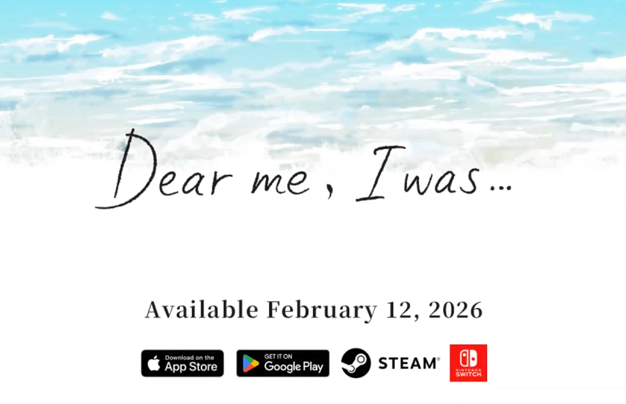 interactive adventure game Dear me, I was... launches on February 12 for Switch, Steam, iOS, and Android