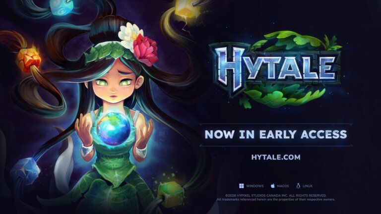 Long-Awaited Minecraft-Like MMO Hytale Launches in Early Access and Seemingly Registers Big Player Numbers Right Away