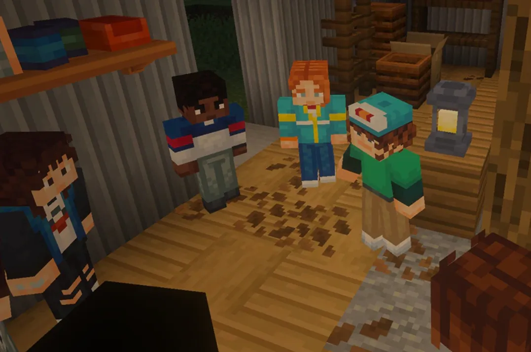 Minecraft X Stranger Things DLC Released