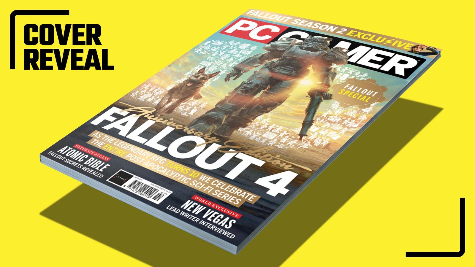 PC Gamer magazine's new issue is on sale now: Fallout Special