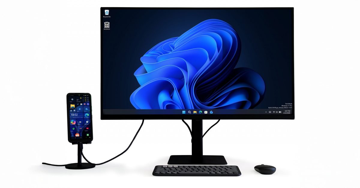 This Android phone could double as your next Windows PC, but you won’t want it to