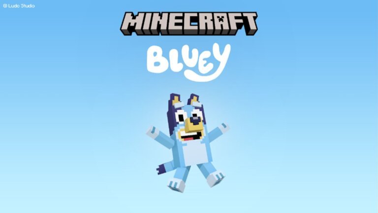 Bluey Is Being Added To Minecraft As DLC This Month