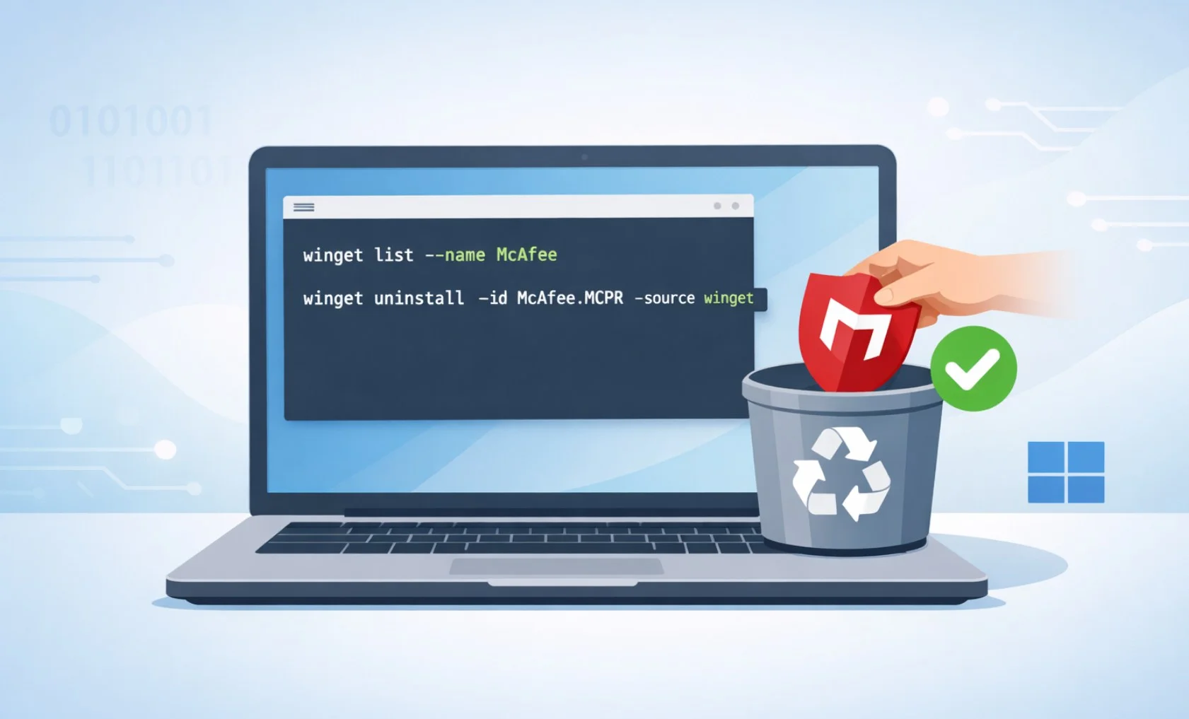 How to Uninstall McAfee on Windows 11 (3 Methods Including winget)