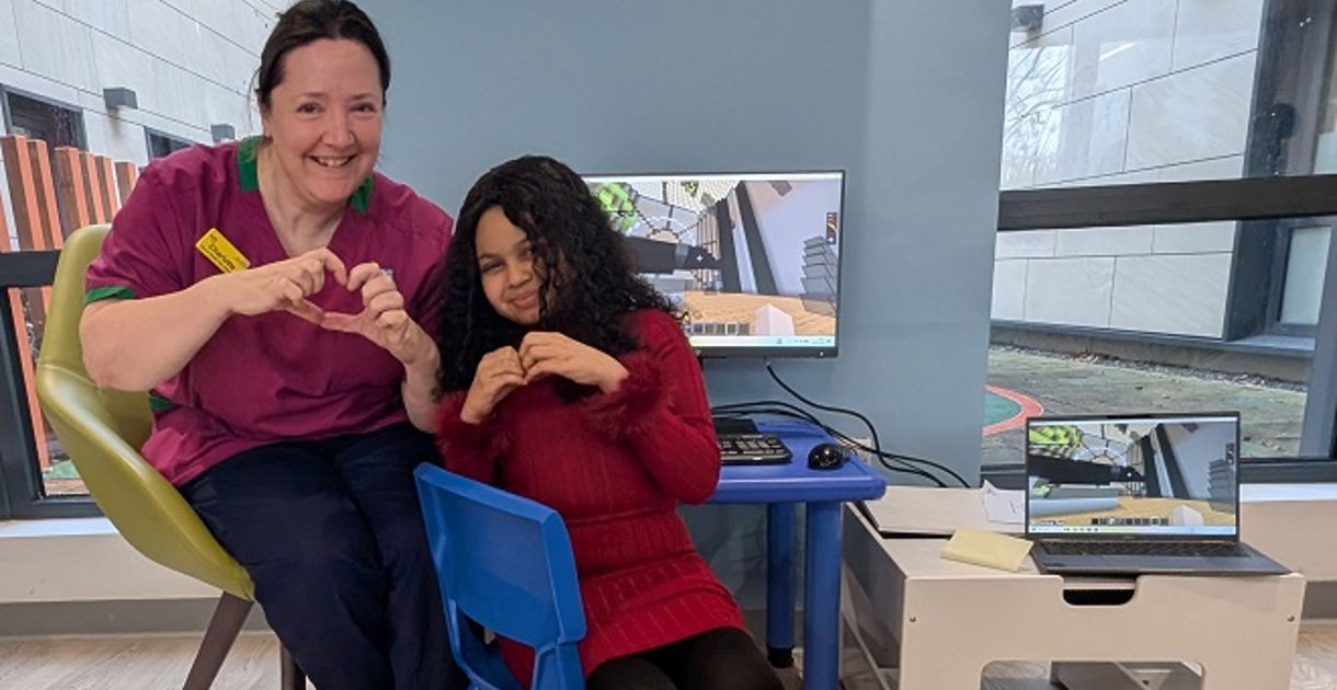 Proton beam therapy comes to Minecraft to help children prepare for cancer treatment at The Christie