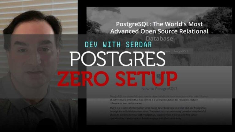 Run PostgreSQL in Python