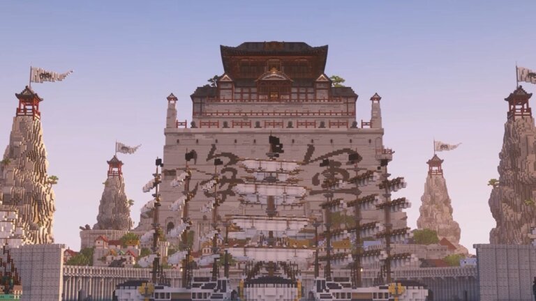 This Guy Built One Piece's Marineford In Minecraft...In Hardcore