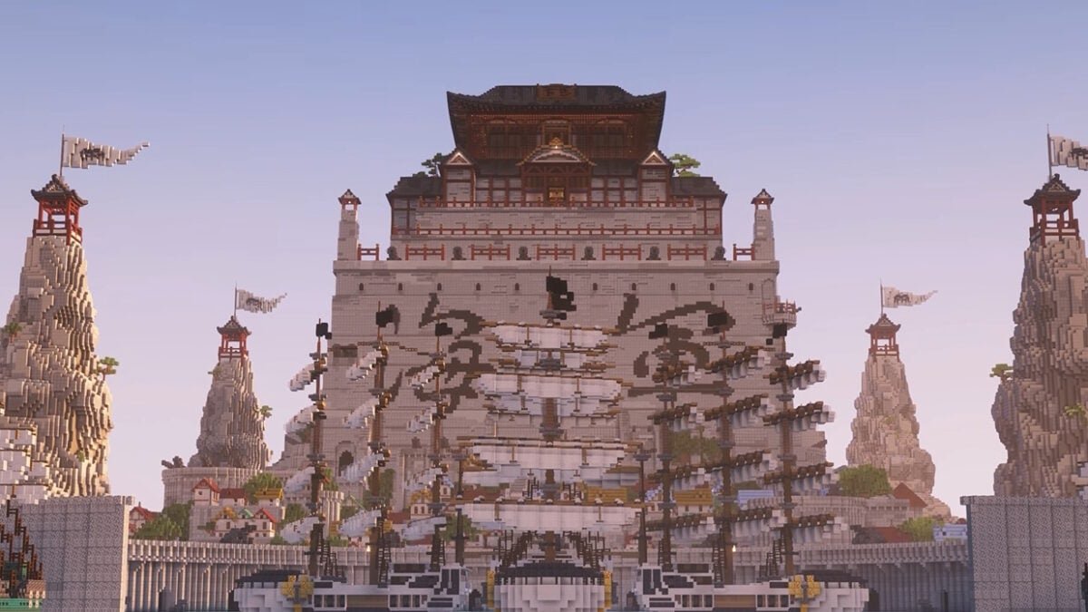 This Guy Built One Piece's Marineford In Minecraft...In Hardcore