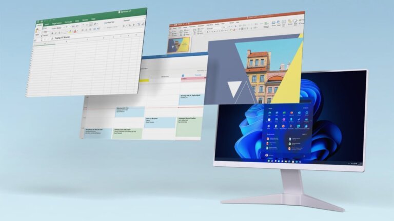 This Microsoft Office 2021 and Windows 11 Pro bundle drops to under $50