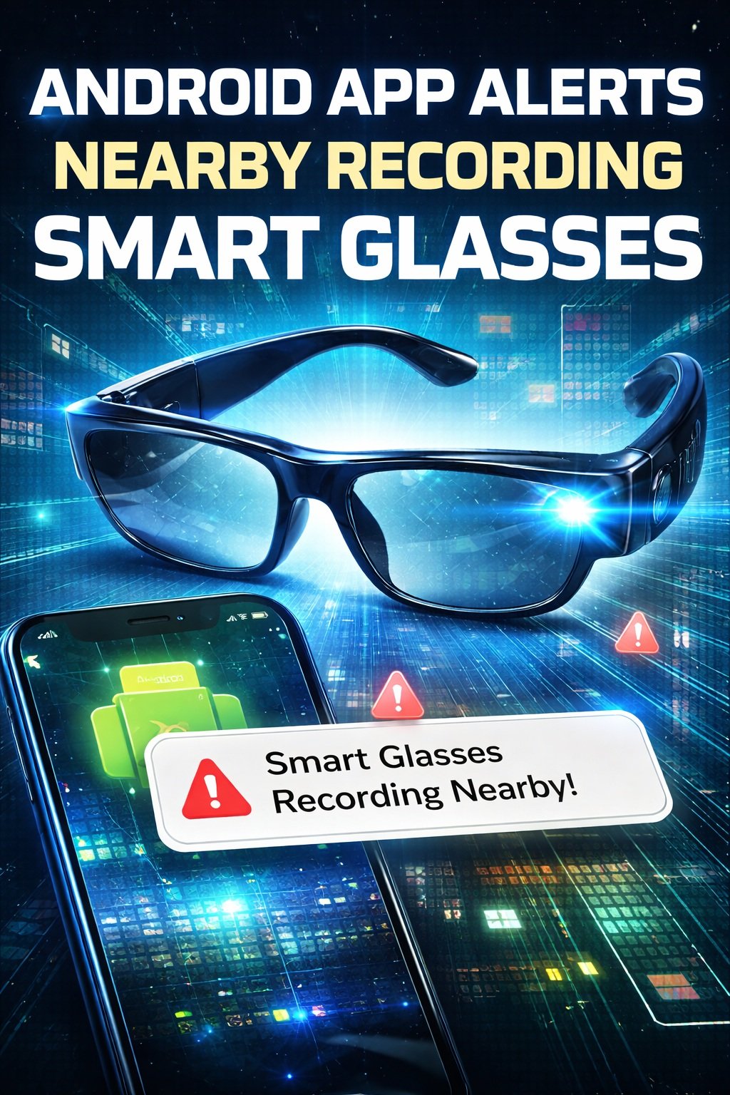 Android App Alerts Users to Nearby Recording Smart Glasses