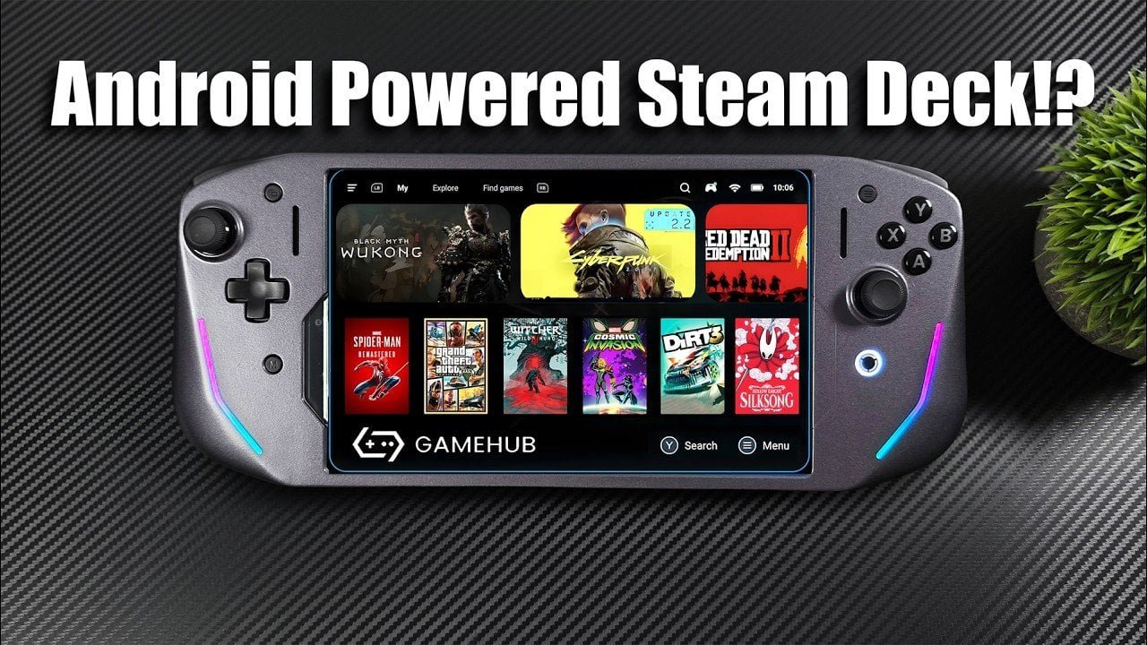 Android Steam Deck : Lenovo Legion Y9 Turns into Android PC Gaming Handheld