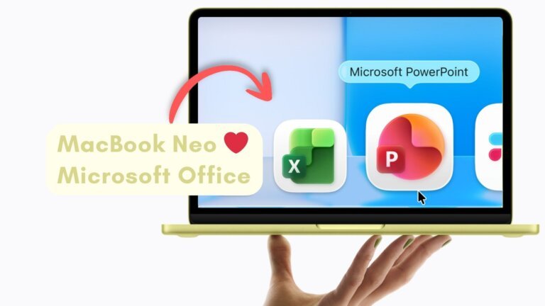 Apple promotes Microsoft Office to lure Windows 11 users to its $599 MacBook Neo