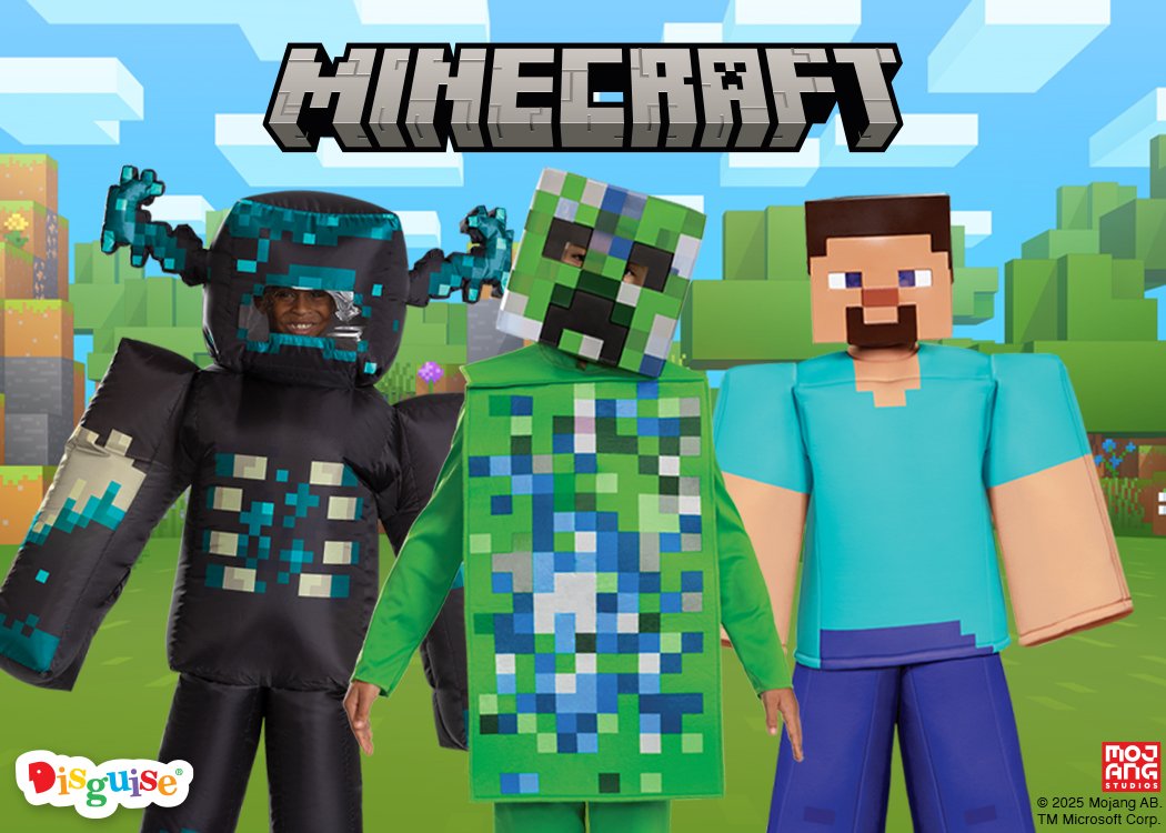 Disguise Renews Global Rights to Minecraft Costumes