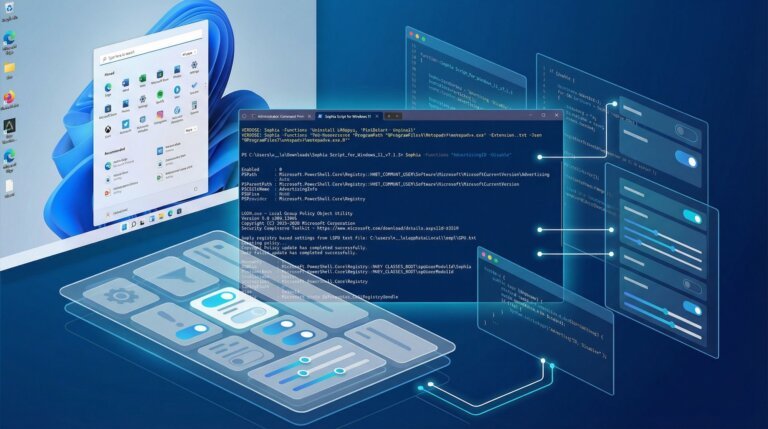 Forget 'debloat apps.' Sophia Script gives you real control over Windows 11. Here's how it works.