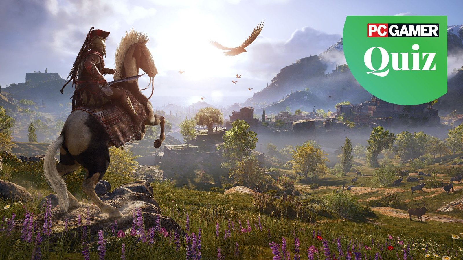 How many games can you identify just from a screenshot of their open world?