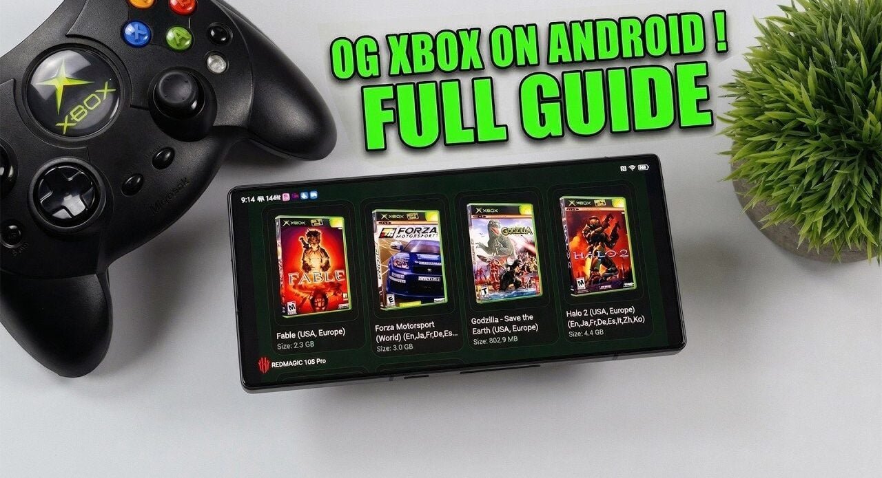 How to Play Original Xbox Games On Android : Requirements, Install Steps & Tweaks