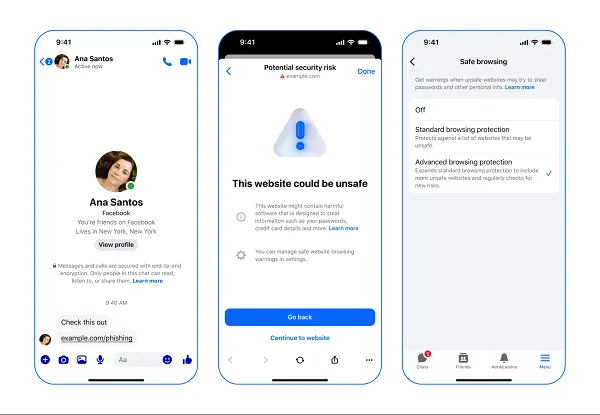 Meta outlines improved scam protection in Messenger app