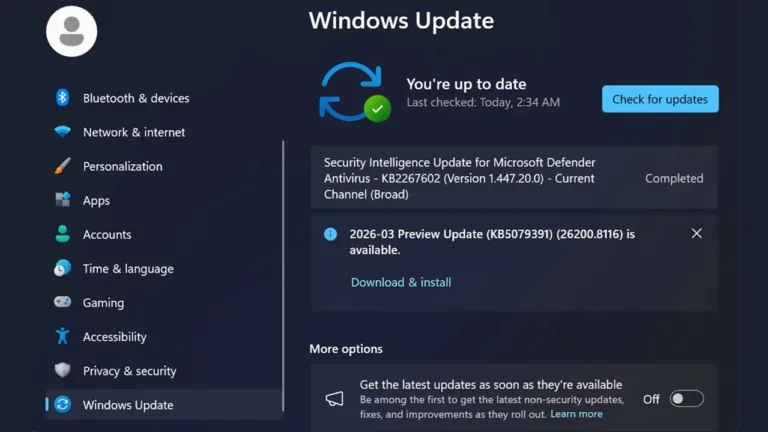 Microsoft is urgently recalling a problematic update. Windows 11KB5079391