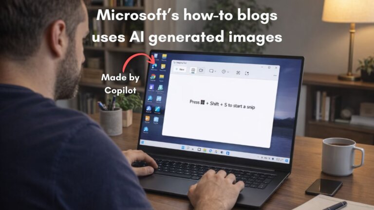 Microsoft is using AI slop to promote Windows 11 features, and it’s painfully obvious
