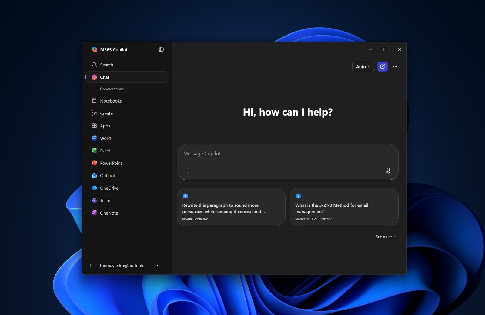 Microsoft says it won't auto install Microsoft 365 Copilot app on Windows 11, likely due to outrage over 'Microslop'