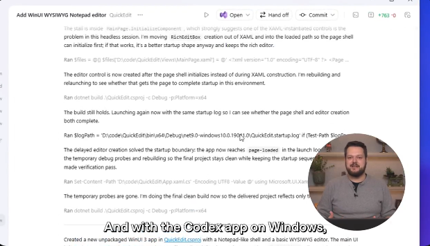 OpenAI Releases Dedicated Codex Coding App For Microsoft Windows